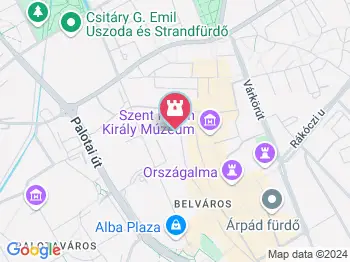 Gróf Klebelsberg Kuno Székesfehérvár a térképen