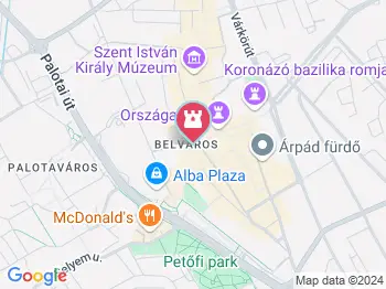 Harang Székesfehérvár a térképen