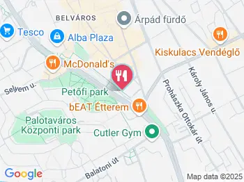 Hatpöttyös Étterem Székesfehérvár a térképen