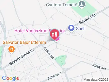 Hunter Cafe & Restaurant Székesfehérvár a térképen