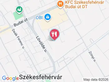 Juharfa Specialty Coffee Székesfehérvár a térképen