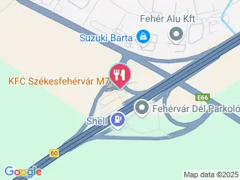 Kentucky Fried Chicken - M7 Székesfehérvár a térképen