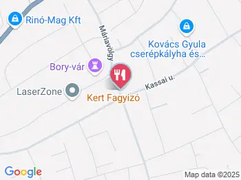 Kert Fagyizó Székesfehérvár a térképen