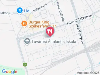 Kiskukta Étkezde Székesfehérvár a térképen