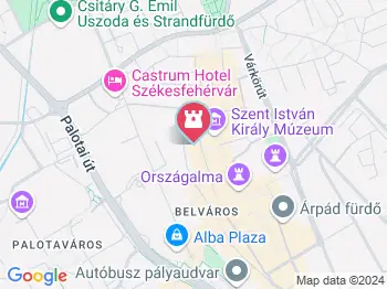 Kornis Gyula szobor Székesfehérvár a térképen