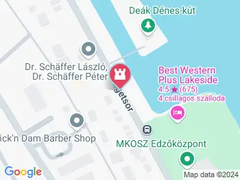 Koronás Park Székesfehérvár a térképen