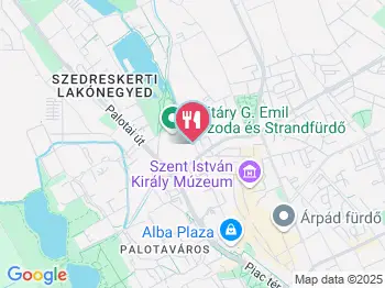 Krém Cukrászda & Kávézó Székesfehérvár a térképen