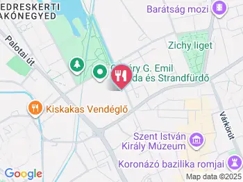 Krém Pizzéria Székesfehérvár a térképen