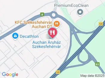 La Menza - Auchan Székesfehérvár Székesfehérvár a térképen