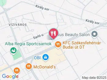 Lipóti Pékség Székesfehérvár a térképen