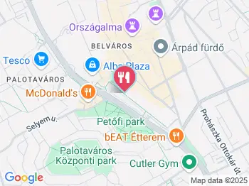 Marxim Pizzéria Székesfehérvár a térképen