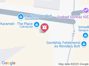 Mátyás király emlékmű Székesfehérvár a térképen