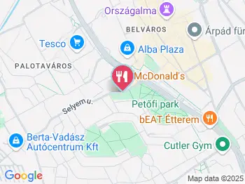 McDonald's - Piac tér Székesfehérvár a térképen