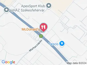 McDonald’s - Szent Flórián körút Székesfehérvár a térképen