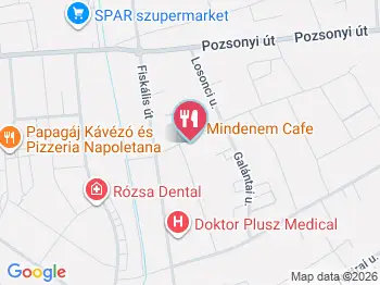 Mindenem Cafe Székesfehérvár a térképen
