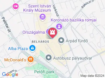 Mujkó szobor Székesfehérvár a térképen