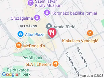 Mythos Mediterrán Snack Bár Székesfehérvár a térképen