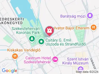 Nájádok kútja Székesfehérvár a térképen