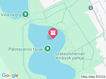 Palotavárosi tavak Székesfehérvár a térképen