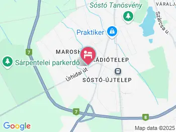 Pe-Ki Apartman Székesfehérvár a térképen