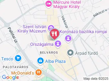 Perte Bistro Székesfehérvár a térképen