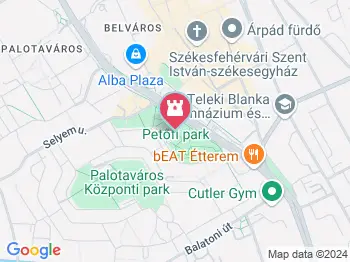 Petőfi szobor Székesfehérvár a térképen