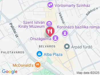 Porto Vino Székesfehérvár a térképen