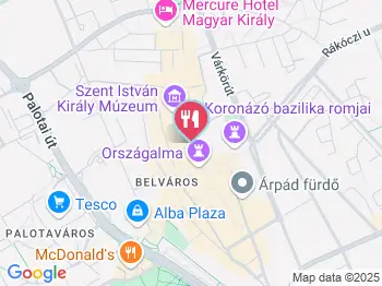 Prága Söröző Székesfehérvár a térképen