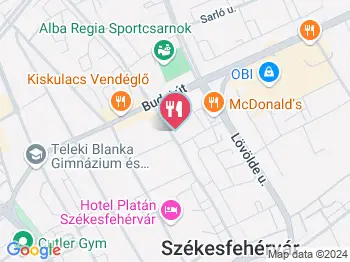 Provence Önkiszolgáló Étterem Székesfehérvár a térképen