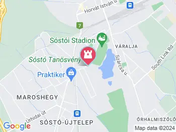 Sóstó Természetvédelmi Terület és Látogatóközpont Székesfehérvár a térképen