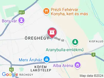 Székesfehérvári Bányató Székesfehérvár a térképen