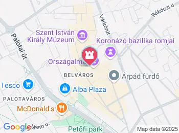 Székesfehérvári Egyházmegyei Múzeum Székesfehérvár a térképen