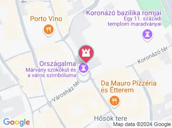 Székesfehérvári Püspöki Palota Székesfehérvár a térképen