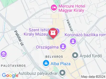 Szent Imre szobor Székesfehérvár a térképen