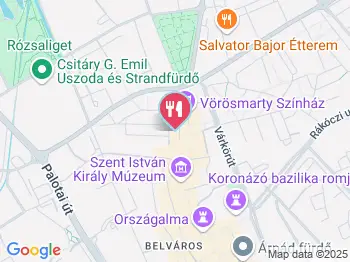 Szinház Sörpatika Székesfehérvár a térképen