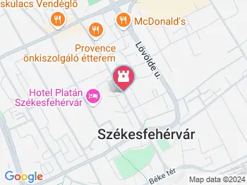 Szovjet hősi emlékmű Székesfehérvár a térképen