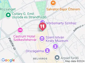 Varkocs Old Pub Székesfehérvár a térképen