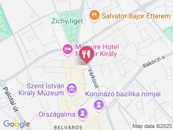 Za'atar Közel-keleti Étterem & Kávézó Székesfehérvár a térképen