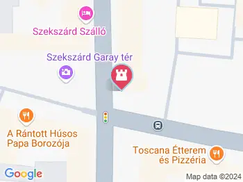 Augusz-ház Szekszárd a térképen