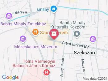 Baka Múzeum Szekszárd a térképen