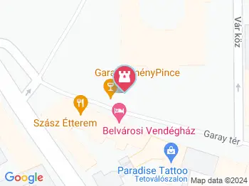 Borkút Szekszárd a térképen