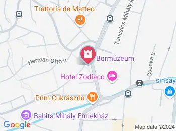 Bormúzeum Szekszárd a térképen