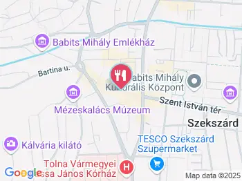 Garay ÉlményPince Szekszárd a térképen