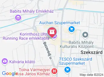 Garay tér Szekszárd a térképen