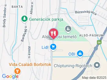 Gelateria Valencia Szekszárd a térképen