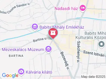 Gyűrűkert Szekszárd a térképen