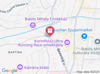 I. Béla király szobra Szekszárd a térképen