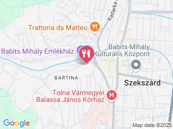 Ízlelő Családbarát Étterem Szekszárd a térképen