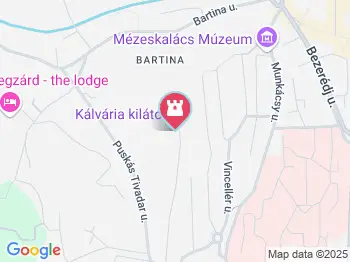 Kálvária kilátó Szekszárd a térképen