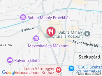 Mango Mediterrán Étterem & Bár Szekszárd a térképen